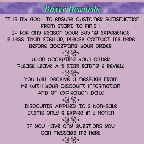 BUYER REWARDS ~ Thank you for Shopping🦚💞💕 - Picture 3 of 7